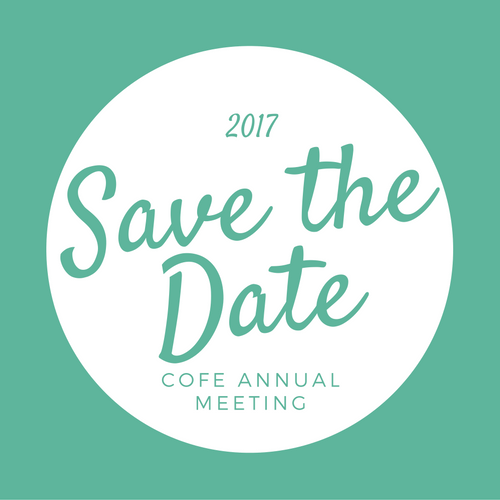 2017 Annual Meeting Save the Date